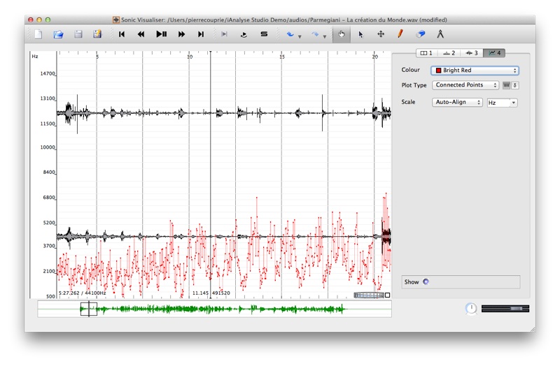 add vamp plugin to sonic visualiser